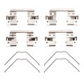 Dynamic Friction Co Disc Brake Hardware Kit, High Heat Resistance, , Front 340-59047